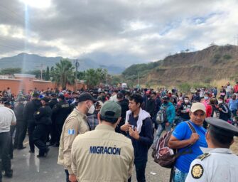 Más de 500 personas retornadas desde Guatemala a Honduras