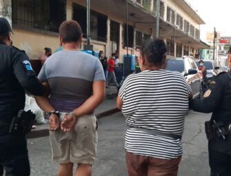 Madre e hijo capturados con droga