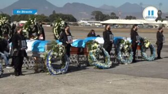 Duelo nacional por tres días: llegan los féretros desde Tamaulipas