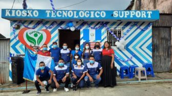 Habilitan punto para que estudiantes accedan a tecnología de forma gratuita