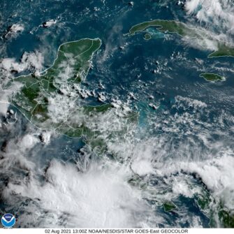 Anuncian probabilidad de lluvias en estás regiones del país