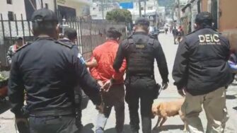 Capturan a presunto participante de doble homicidio en Totonicapán