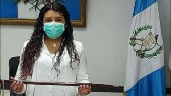 La primer mujer alcaldesa más joven de Guatemala
