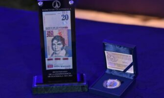 Hoy circula el nuevo billete conmemorativo de Guatemala