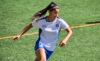 Andrea Álvarez, la guatemalteca que está haciendo historia en el Zaragosa CFF