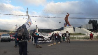 El Comité de Desarrollo Campesino bloquea el país