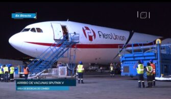 Ingresa nuevo lote de vacunas contra el Covid-19