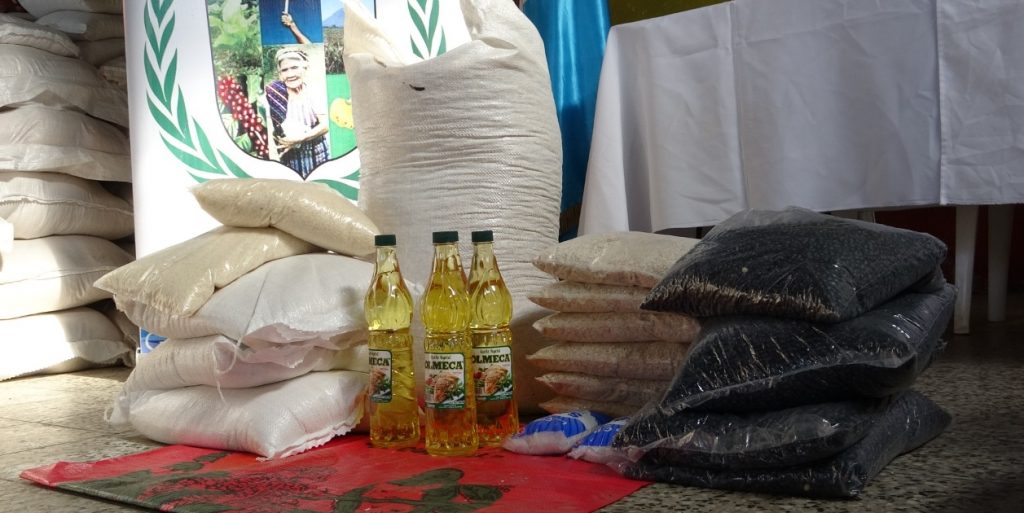Más de 900 familias afectadas por el Covid-19 reciben bolsas alimentos ...