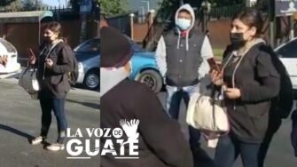 «Dejen a las personas trabajar», la discusión de una joven con los transportistas