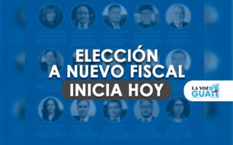 Elección a nuevo fiscal general inicia hoy