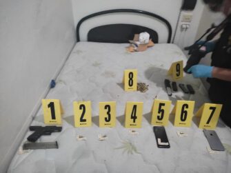 Inusual hallazgo en un cuarto de hotel de la zona 1