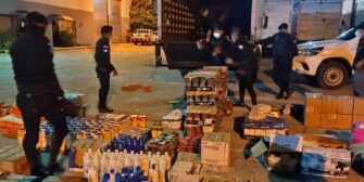 Productos ilícitos incautados corresponden a millonaria suma