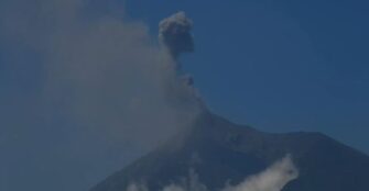 VOLCÁN DE FUEGO | En vigilancia por aumento de ceniza expulsada
