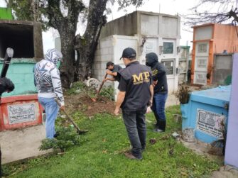 Realizan nuevos trabajo de exhumaciones por caso Siekavizza