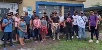 Interceptan a 19 migrantes extranjeros sudamericanos