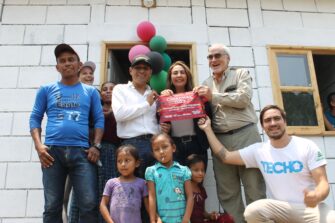Contruyen 56 casas a familias afectadas por Eta e IOTA en Cobán