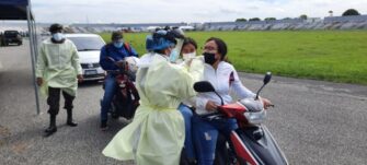Realizan de nuevo pruebas de hisopados en parque Erick Barrondo