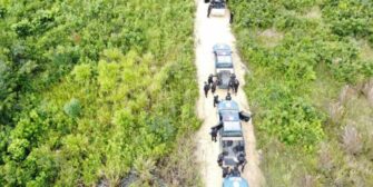 Destruyen pista clandestina en San Andrés, Petén