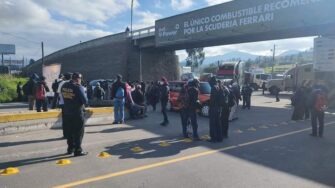 Manifestantes anuncian bloqueos por tres días