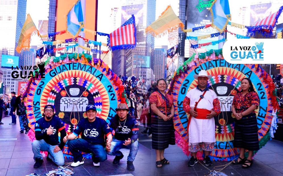 Guatemaltecos barriletes en Nueva York