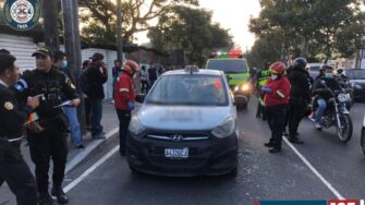 Ola de violencia contra taxistas en la ciudad de Guatemala