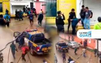 El Estor, Izabal | Comunitarios evitan capturas y se desata enfrentamiento