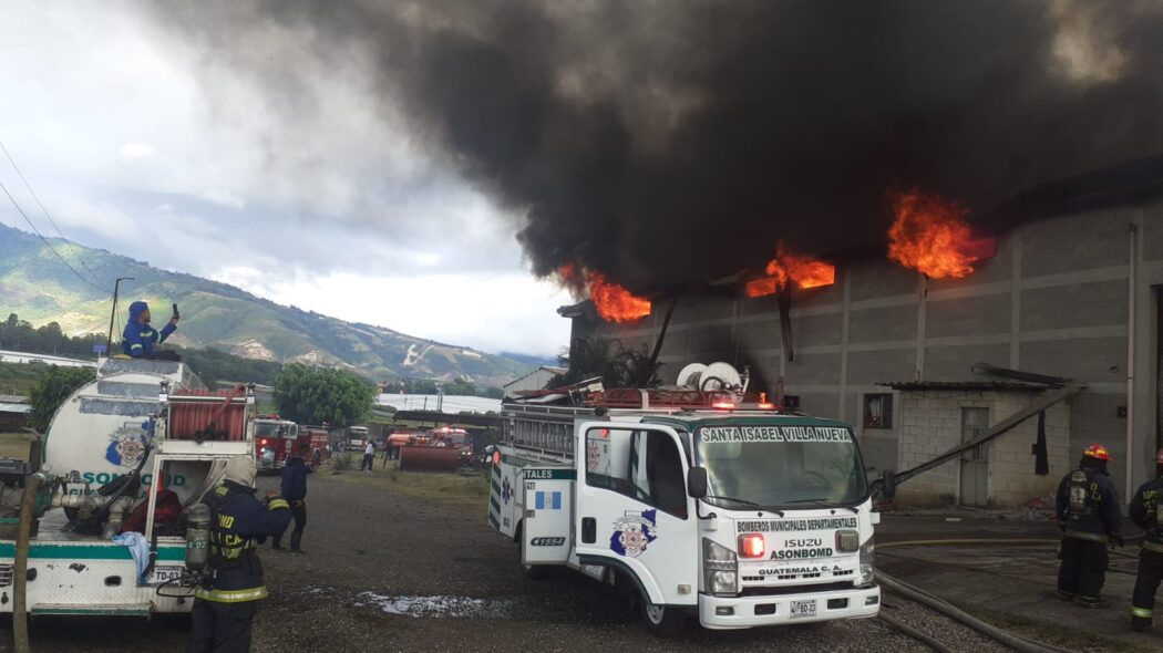 Incendio en Villa Nueva 22 11 22