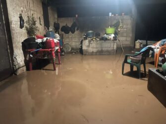 Aguaceros de las últimas horas afectan a familias en Santa Rosa