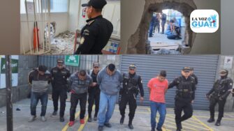 CAPTURAN A CUATRO POR ABRIR BOQUETE | Habían robado en droguería Almudena, zona 12 de la capital