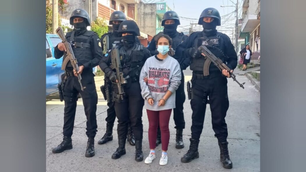 Capturada por secuestro