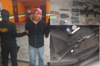 LLEVABA ARSENAL EN TAXI | Estas son las armas que transportaba este piloto