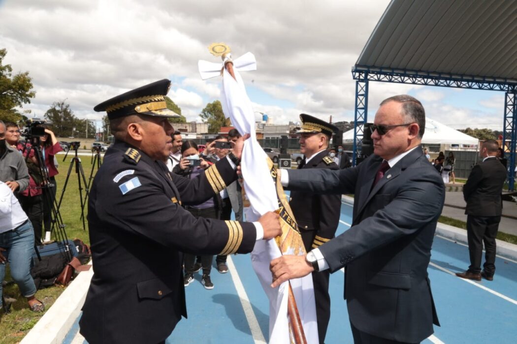 Edwin Ardiano asumió como director de la Policía Nacional Civil