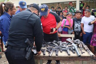 Le devuelven a la PNC armas robadas a sus agentes