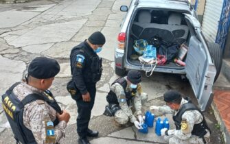 Los capturan por llevar material altamente tóxico