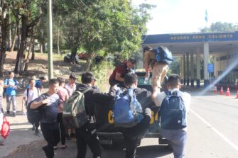 ¿Qué país encabeza la lista de migrantes que llegan a Guatemala?