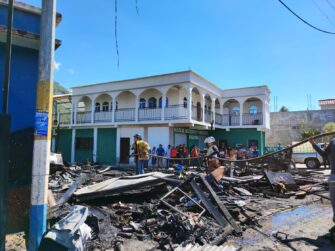 Incendio en Tactic, Alta Verapaz, deja pérdidas económicas por Q500 mil