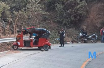 Cuidado al conducir: Hombre sufre múltiples fracturas mientras manejaba un moto taxi