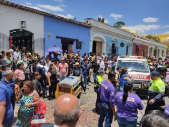VIDEO | Así ocurre la explosión de bomba en Antigua Guatemala