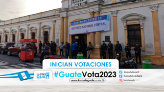 Guatemaltecos inician a acudir a las urnas en elecciones