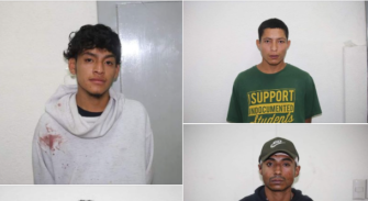 Cuatro presuntos sicarios capturados con armas y dispositivos móviles