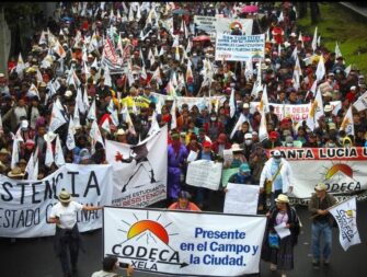Codeca anuncia paro plurinacional para mañana martes