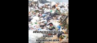Denuncia por acumulación de basura cerca del lago Atitlán