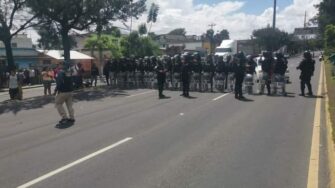 Tensión en la colonia Bethania: Antimotines se hacen presente al lugar