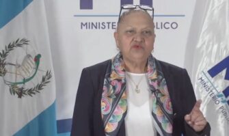 Consuelo Porras dice que expresa su preocupación por el sufrimiento de las familias