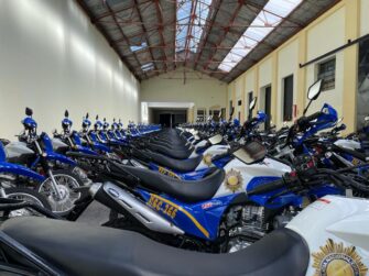 500 Nuevas Motocicletas Policiales son entregadas a los elementos