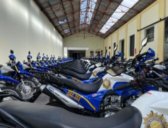 500 Nuevas Motocicletas Policiales son entregadas a los elementos