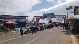 Manifestantes indígenas retoman bloqueos en el occidente de Guatemala
