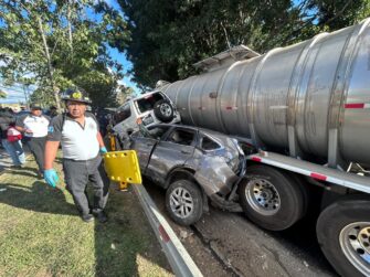 Ligado a proceso penal conductor tras caótico accidente en la ruta Interamericana