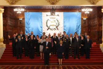 Juramentado el nuevo Gabinete de Gobierno en Guatemala para un periodo de cuatro años