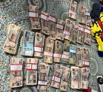 Dan detalles de la fuerte suma de dinero encontrada en allanamiento en San Miguel Petapa